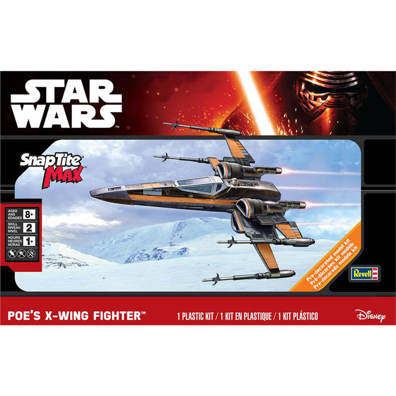 Revell Star Wars Force Awakens Poes X-Wing Model Kit