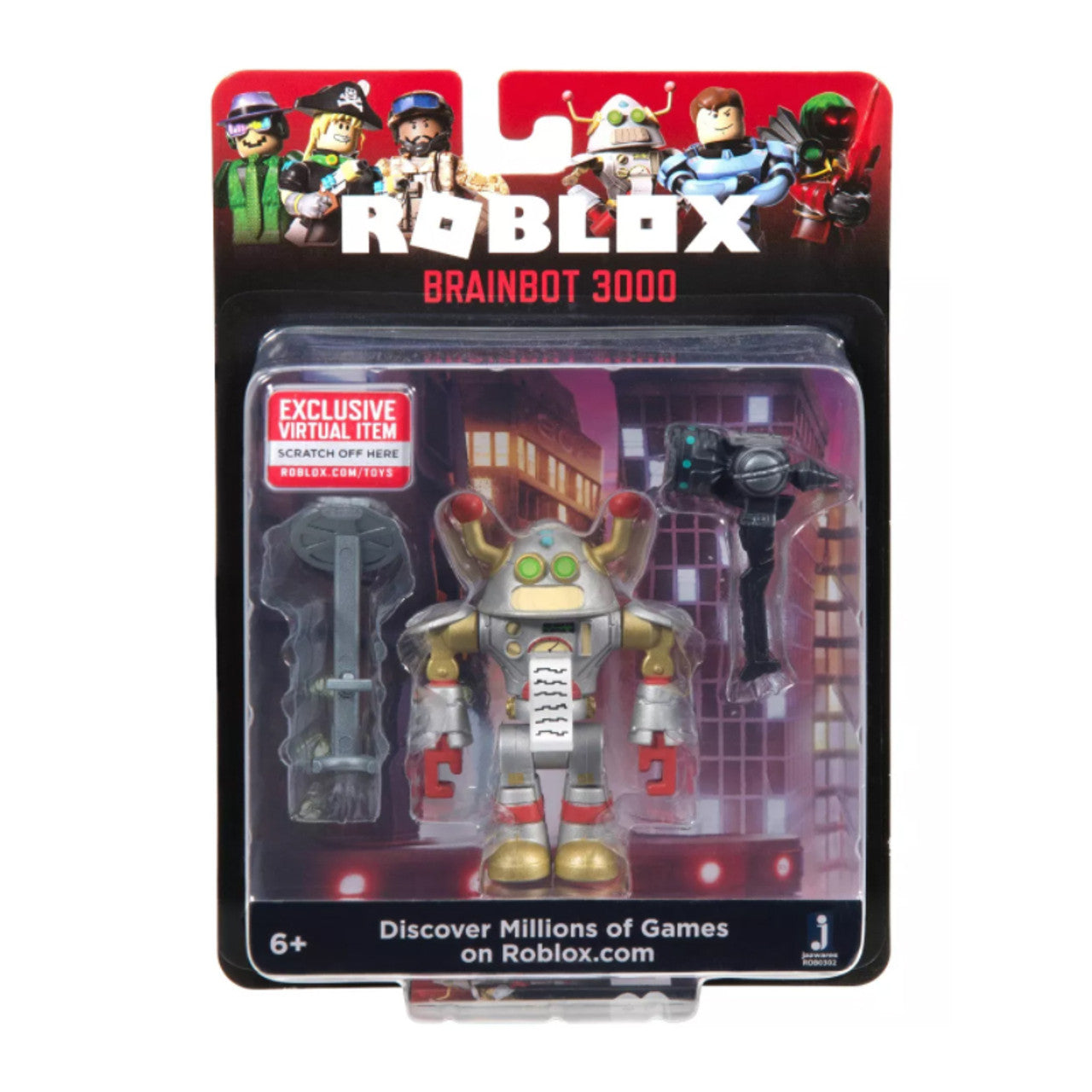 Roblox Brainbot 3000 Figure Pack