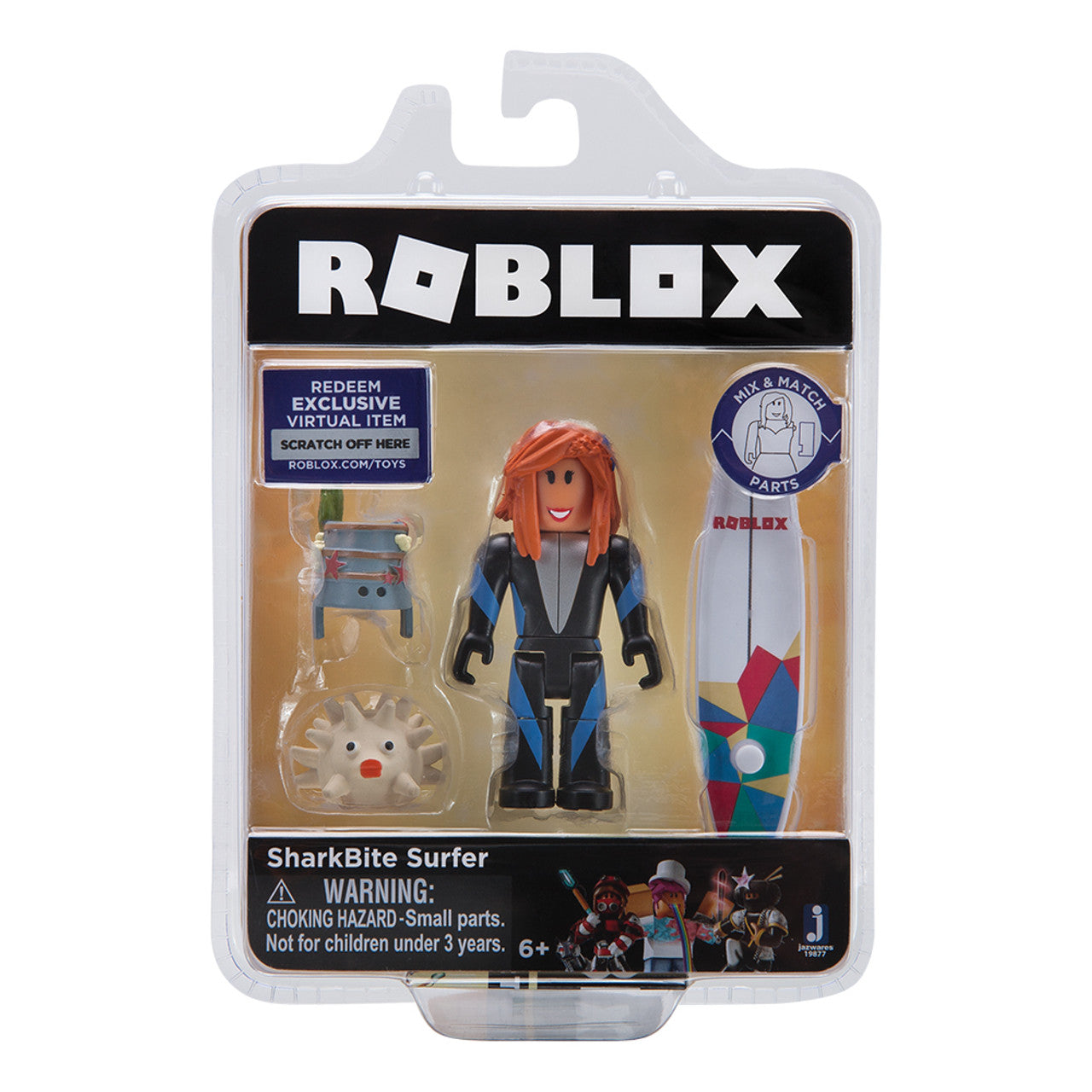 Roblox Gold Collection Sharkbite Surfer Figure
