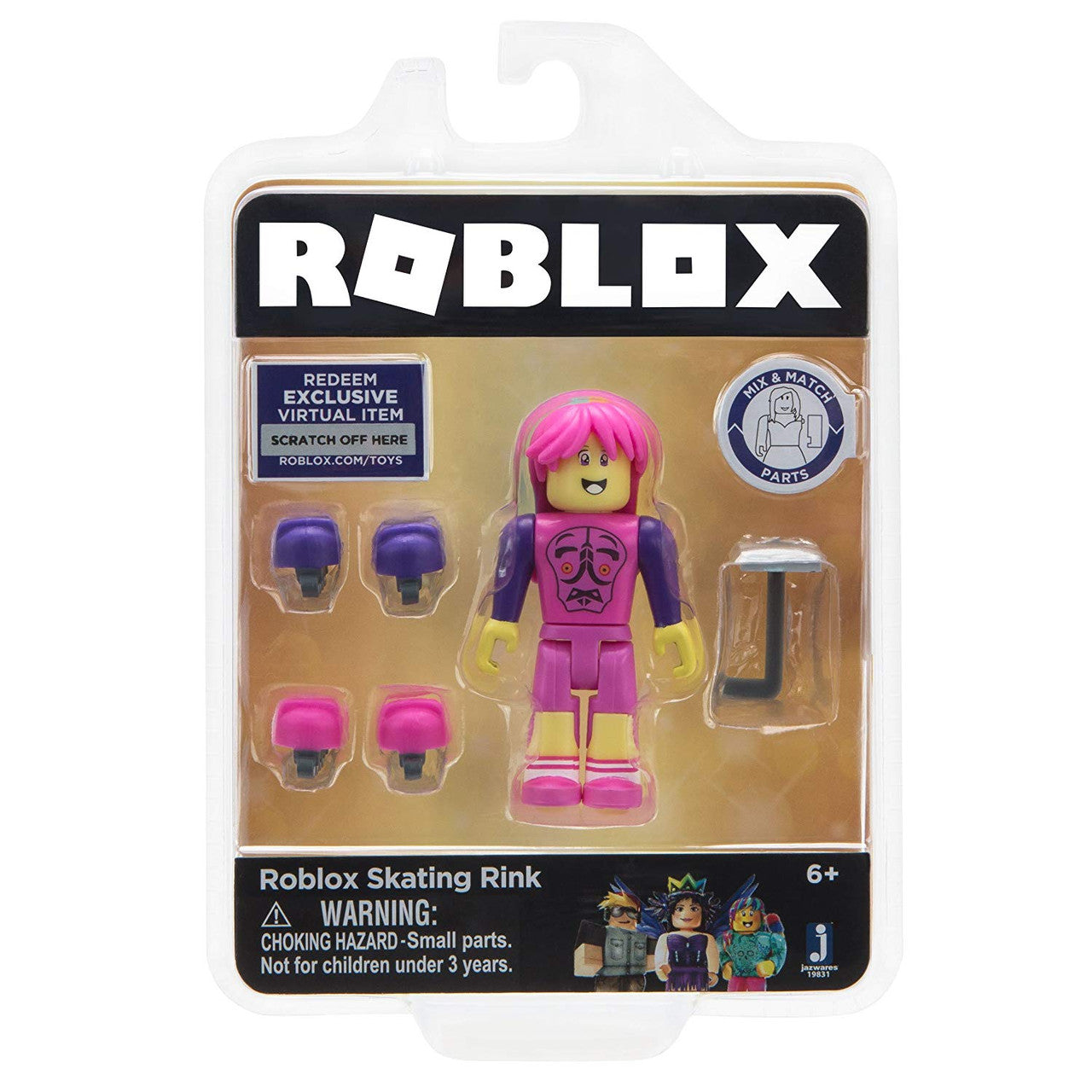 Roblox Gold Collection Skating Rink Figure
