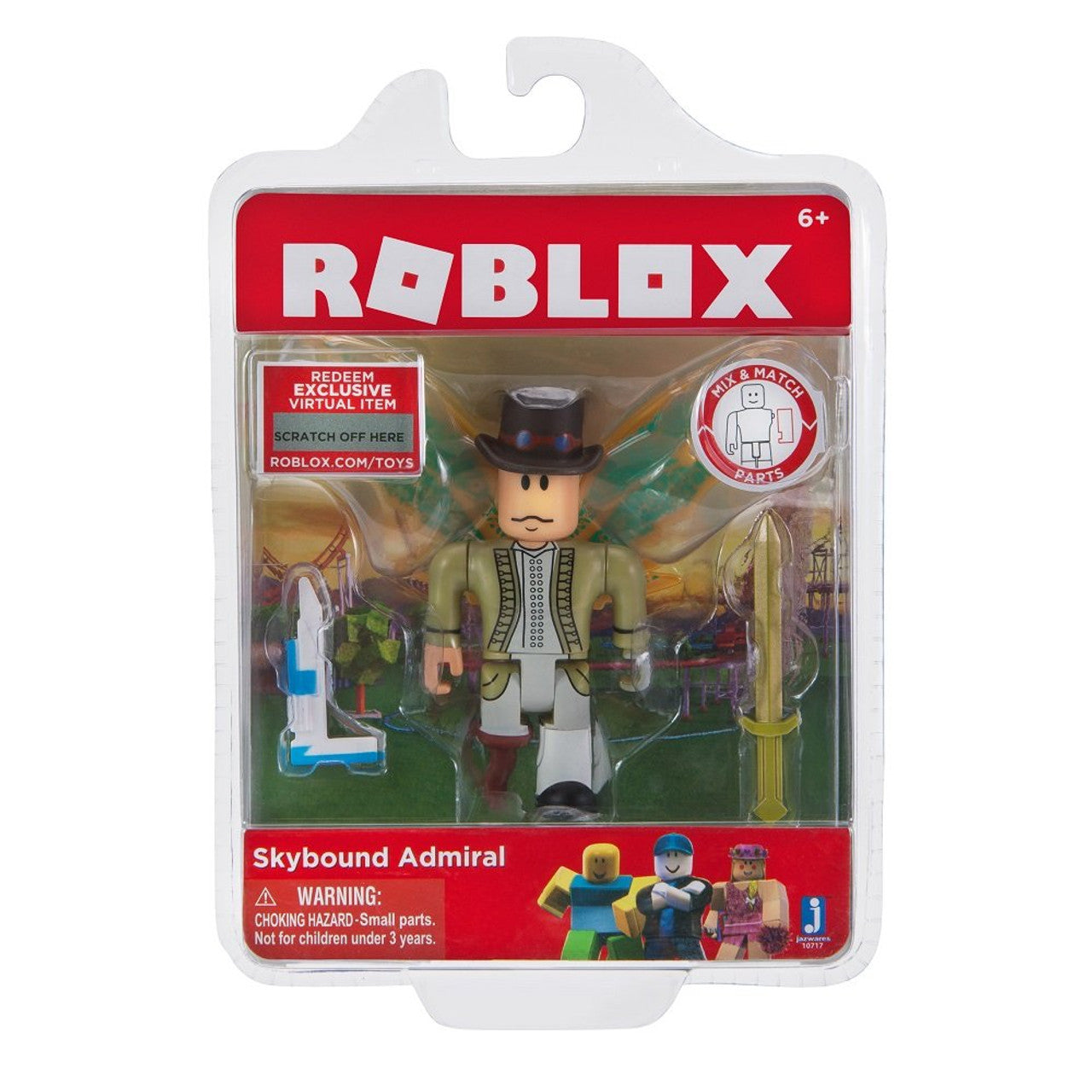 Roblox Skybound Admiral Figure Pack