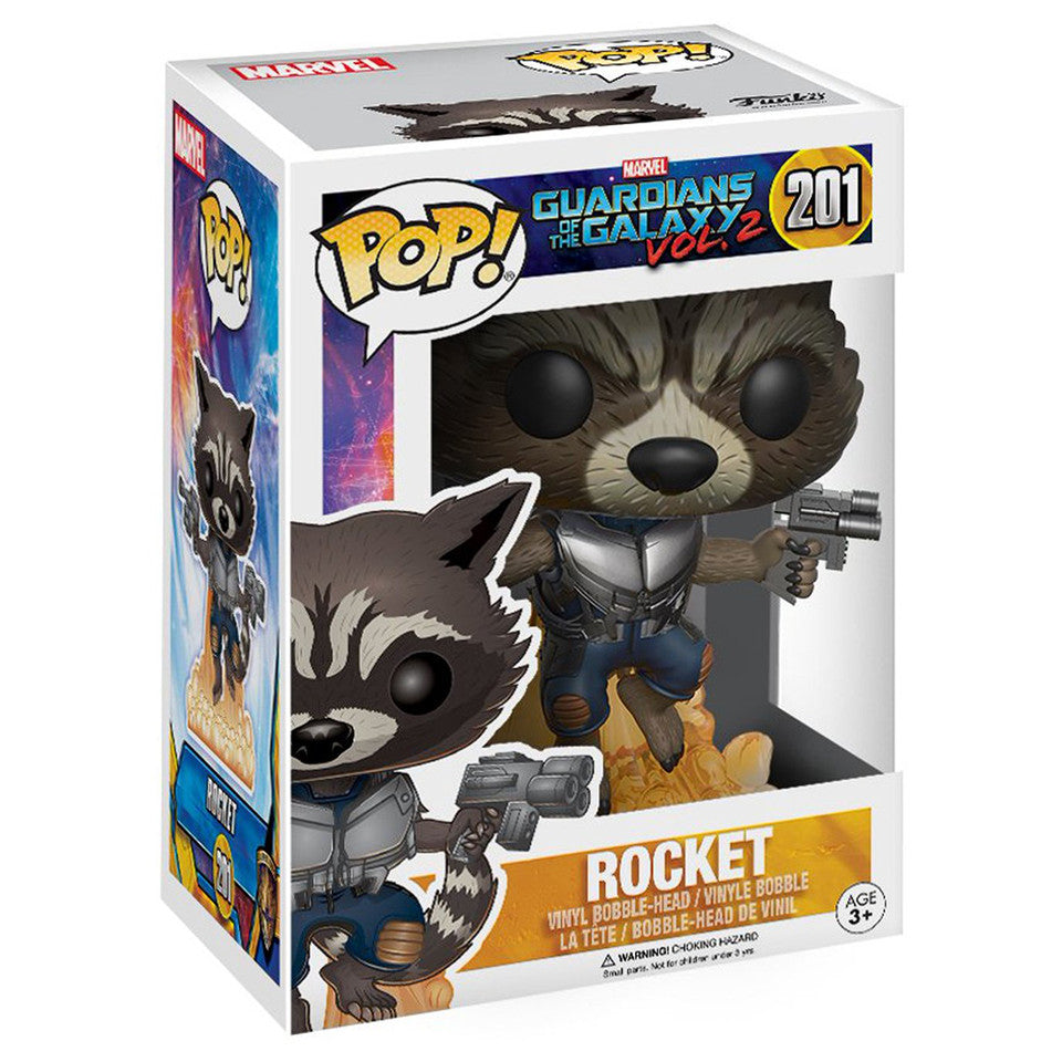 Funko Pop! Marvel Rocket Raccoon Guardians of the Galaxy Vol 2