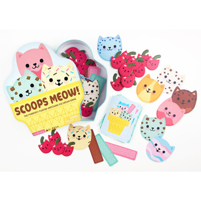 Scoops Meow Memory Matching Game