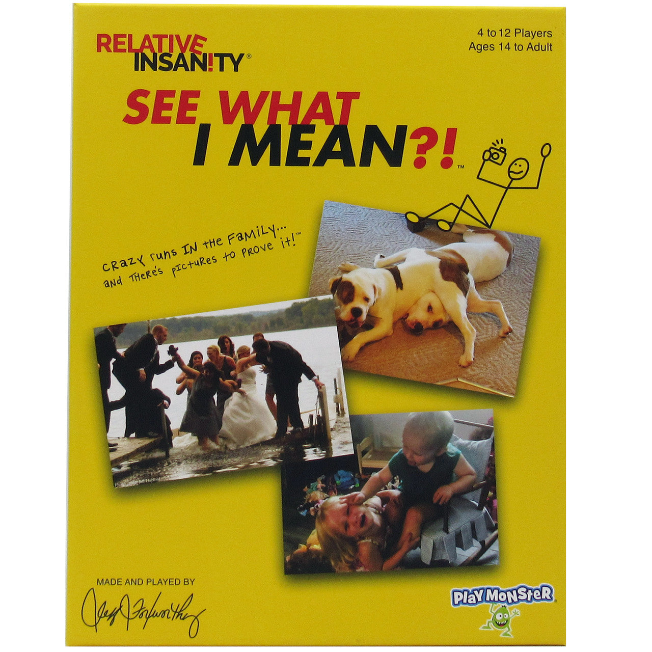 Relative Insanity See What I Mean Hilarious Party Game