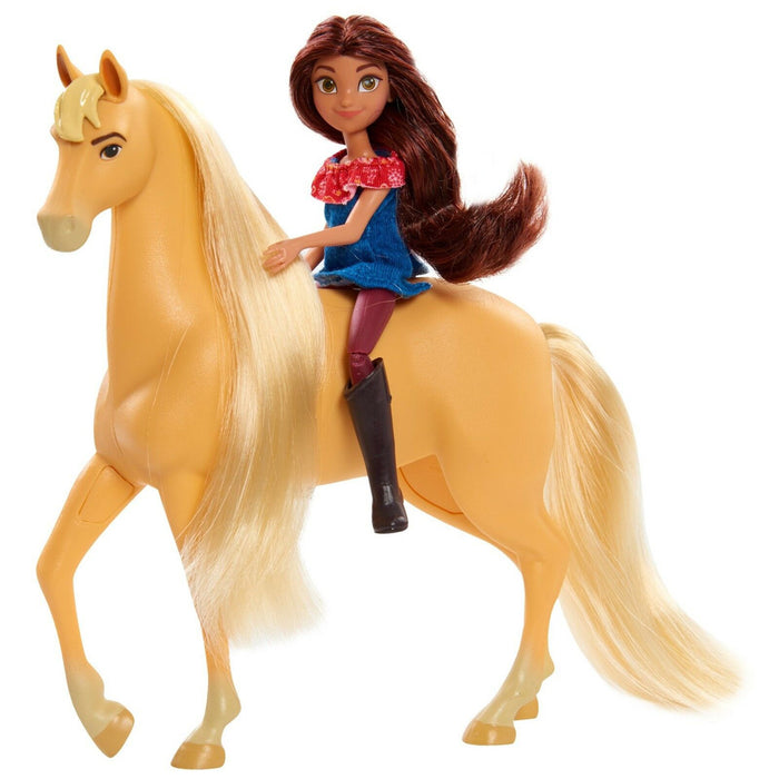 Spirit Riding Free Frontier Set Playset 3 Horses 1 Doll