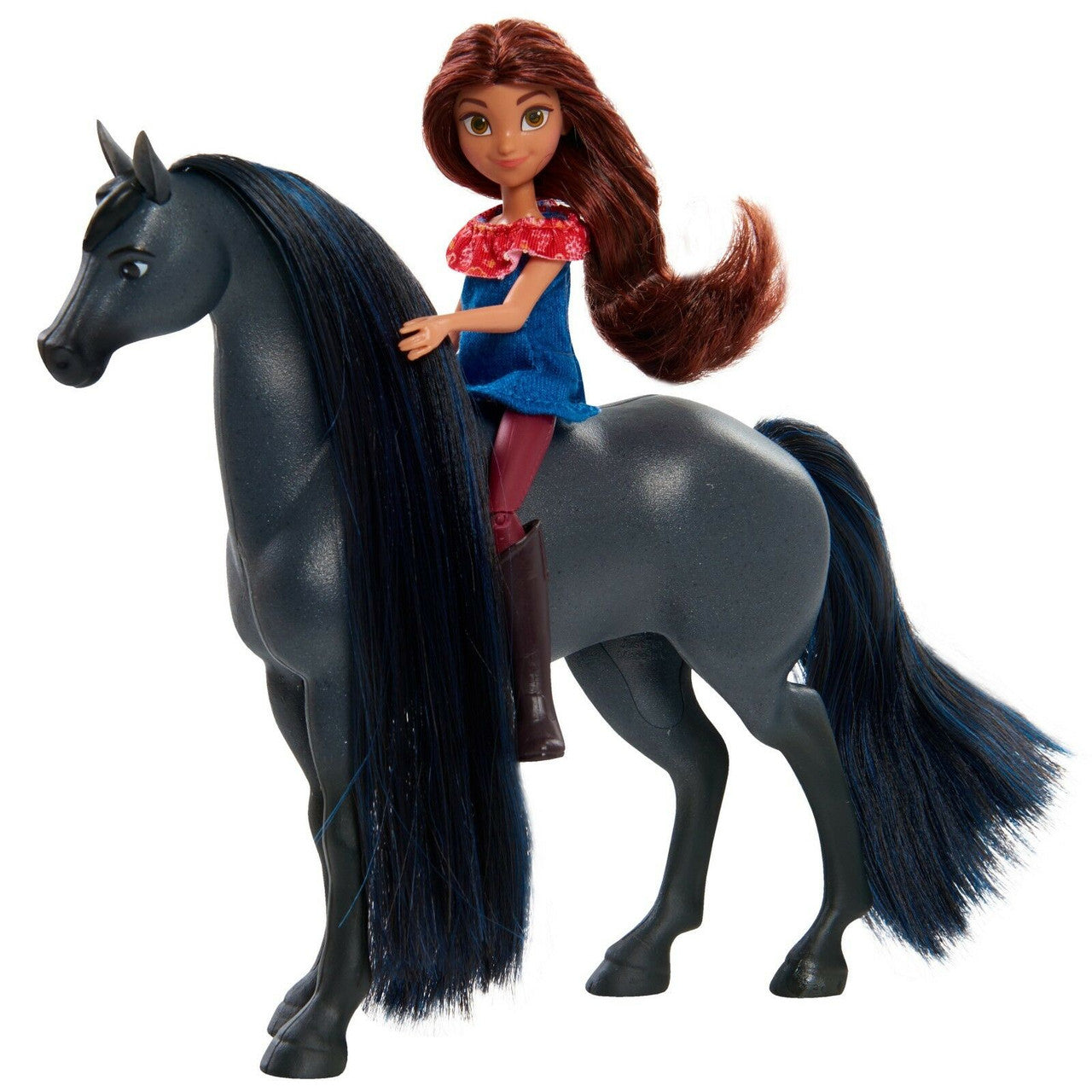 Spirit Riding Free Frontier Set Playset 3 Horses 1 Doll