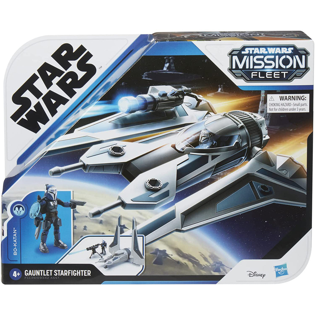 Star Wars Mandalorian Mission Fleet Gauntlet Starfighter & Bo-Katan