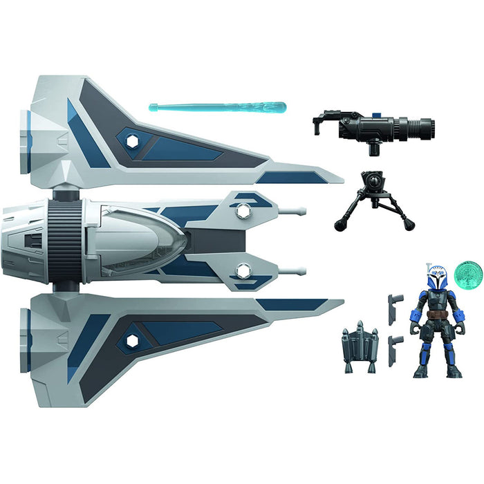 Star Wars Mandalorian Mission Fleet Gauntlet Starfighter & Bo-Katan