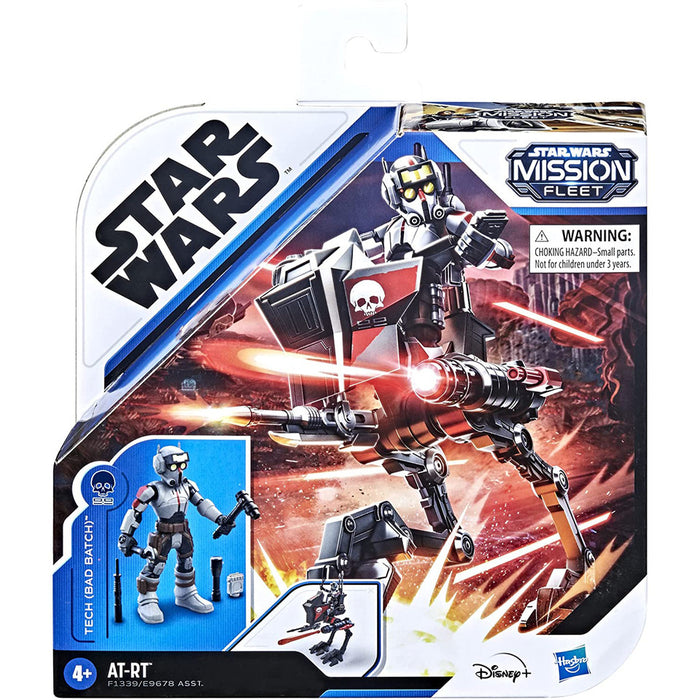 Star Wars Mission Fleet Tech Bad Batch & AT-RT Action Set