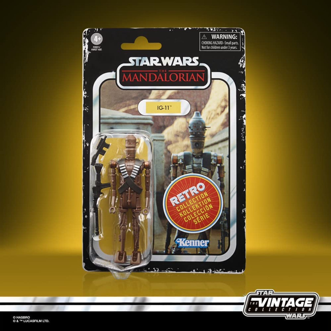 Star Wars The Mandalorian IG-11 Action Figure Retro Collection