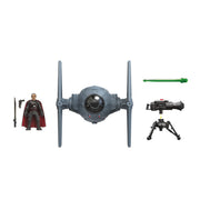 Star Wars Mission Fleet Outland Tie Fighter With Moff Gideon