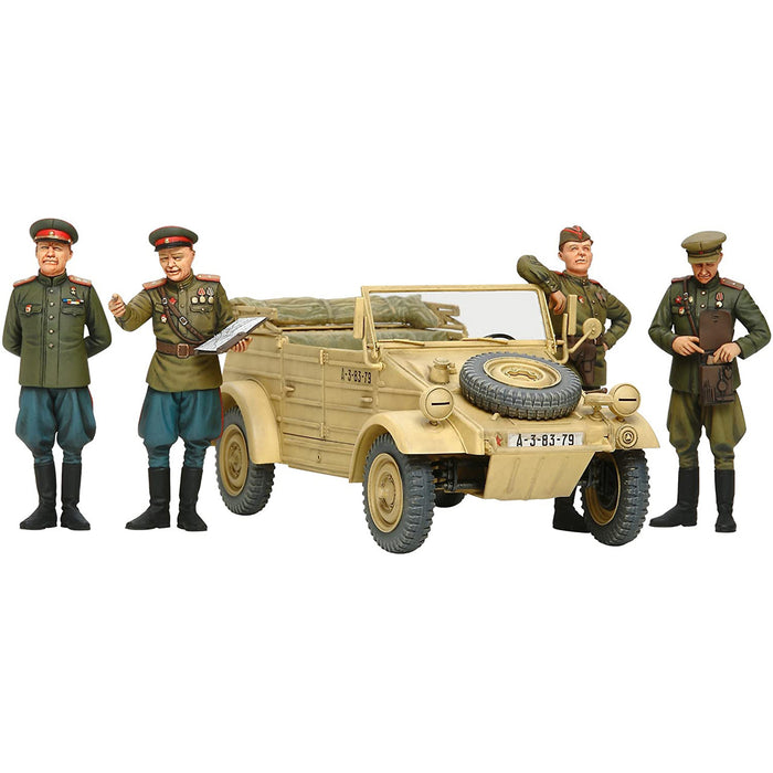 Tamiya WWII Russian Commanders and Staff Car Set Model Kit