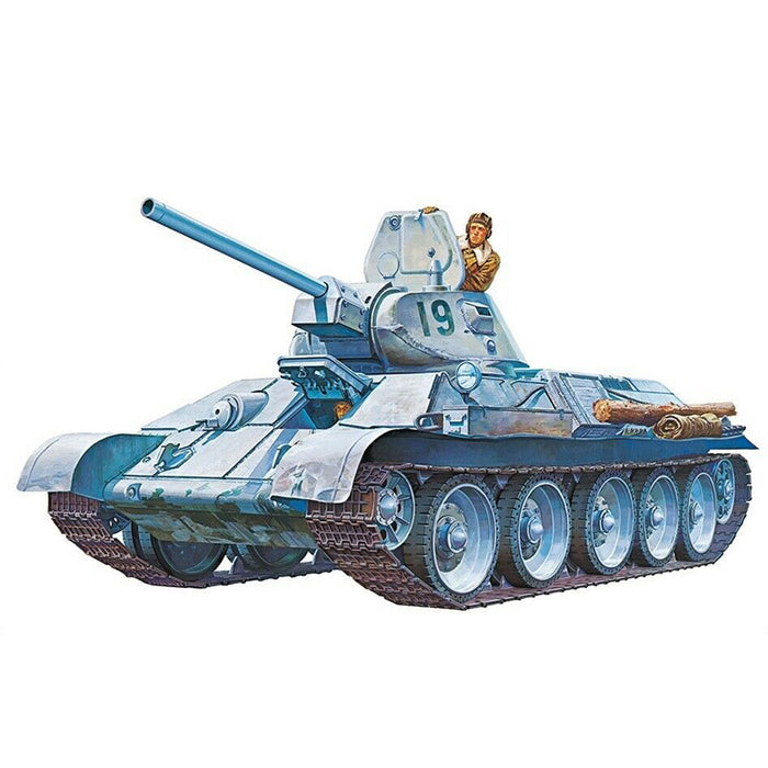 Tamiya 1942 Production Model Russian Tank T34/76 Kit 35049