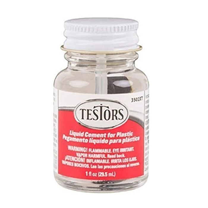 Testors 3502XT Liquid Cement 1 Fluid Ounce Bottle