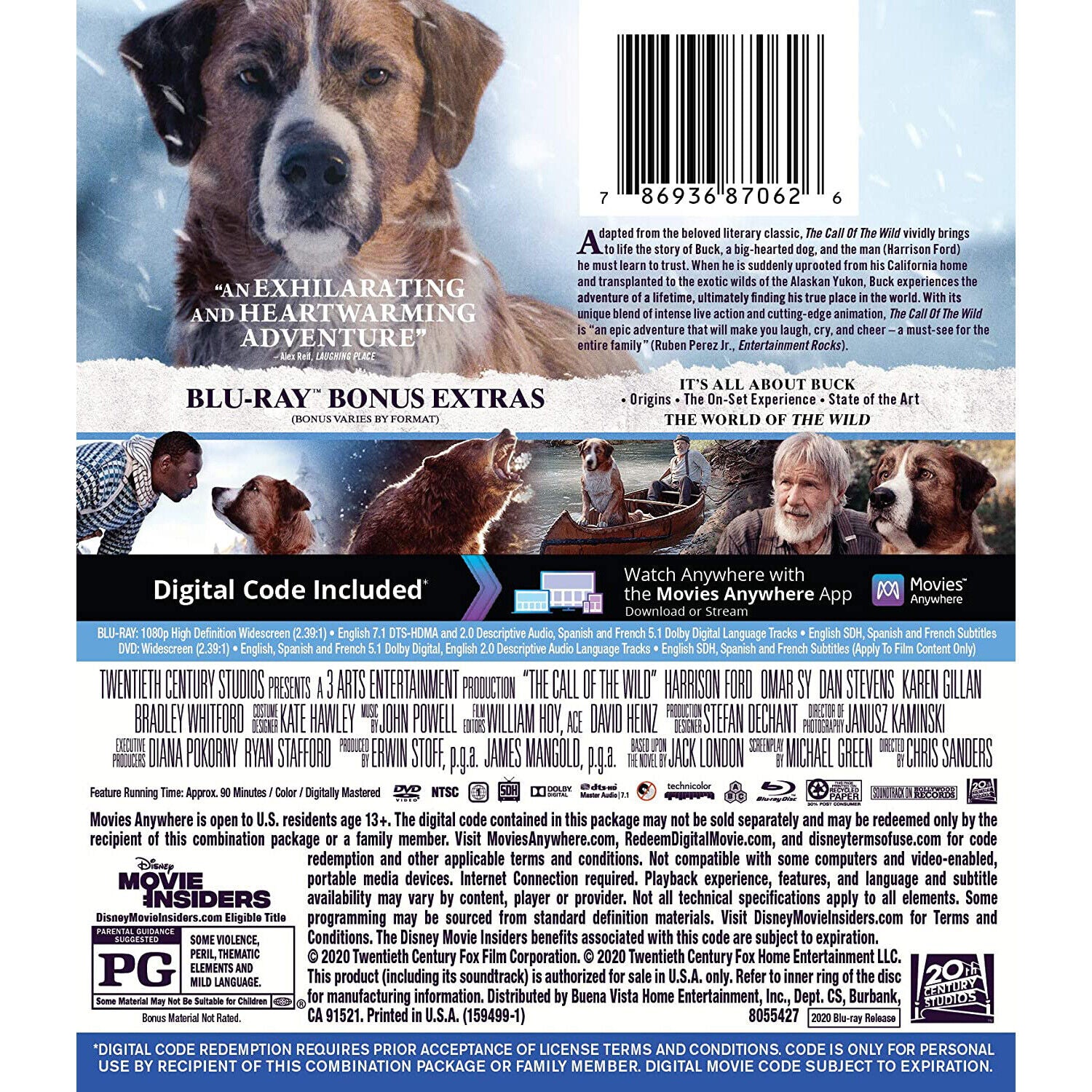 The Call of The Wild Blu-ray