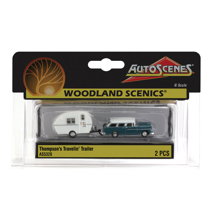 Woodland Scenics Thompson's Travelin Trailer N Scale AS5328