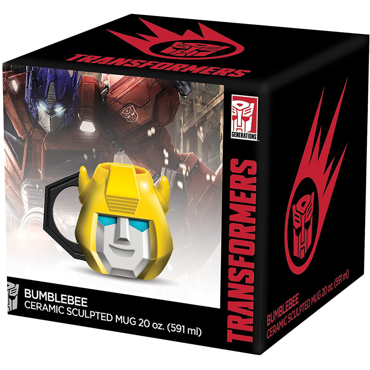 Transformers Bumblebee Ceramic Sculpted Mug