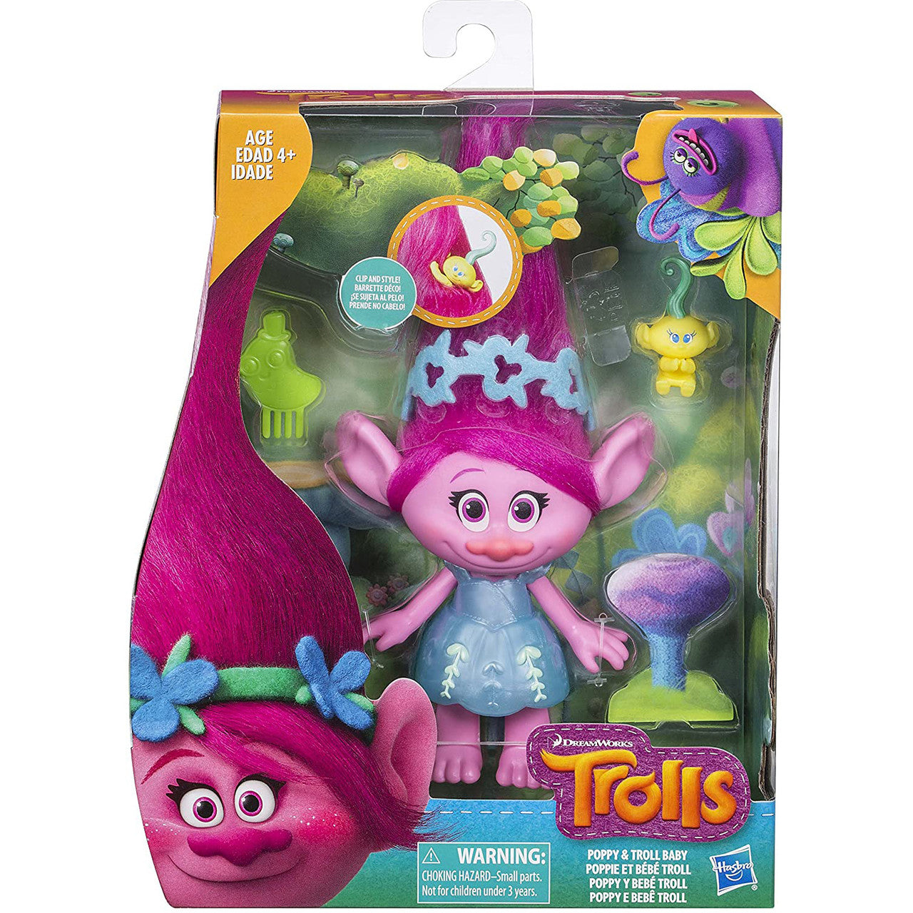 Dreamworks Trolls Poppy and Baby Troll