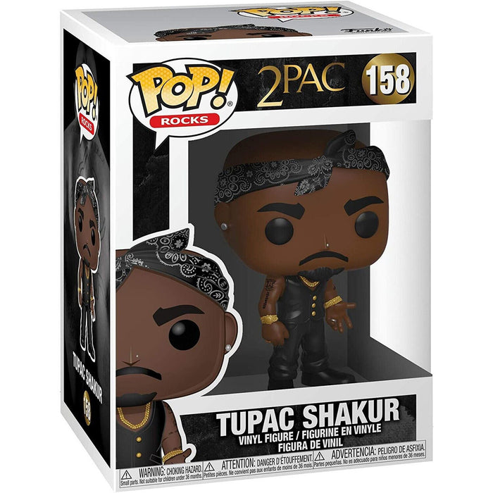 Funko Pop! Rocks Tupac Shakur Vest With Bandana 45432