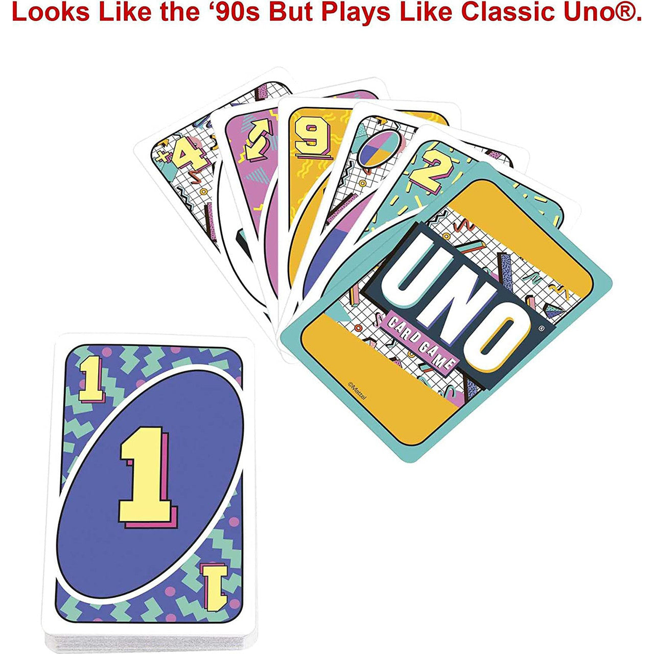 Uno Card Game 1990s Edition