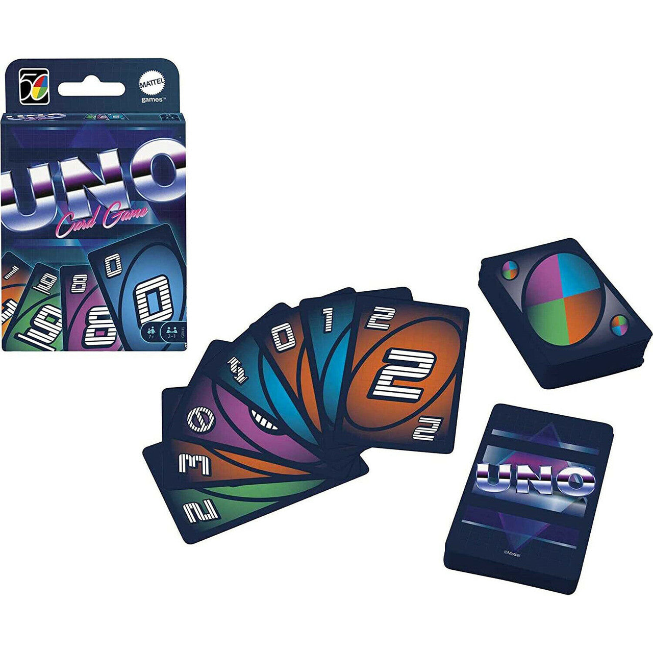 Uno Card Game 1980s Edition