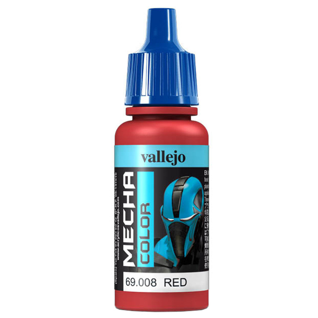 Vallejo Acrylic Mecha Red Paint 17 ml 69.008