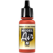 Vallejo Acrylic Model Air Ferrari Red 17 ml 71.085