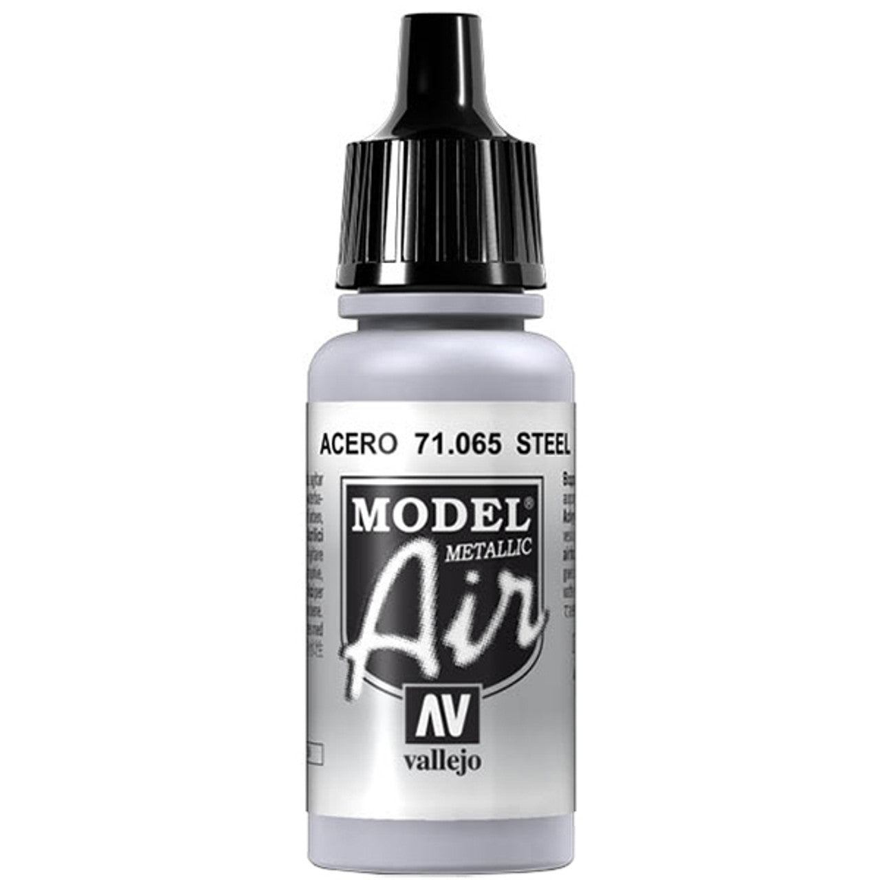 Vallejo Acrylic Model Air Steel Metallic 17 ml 71.065