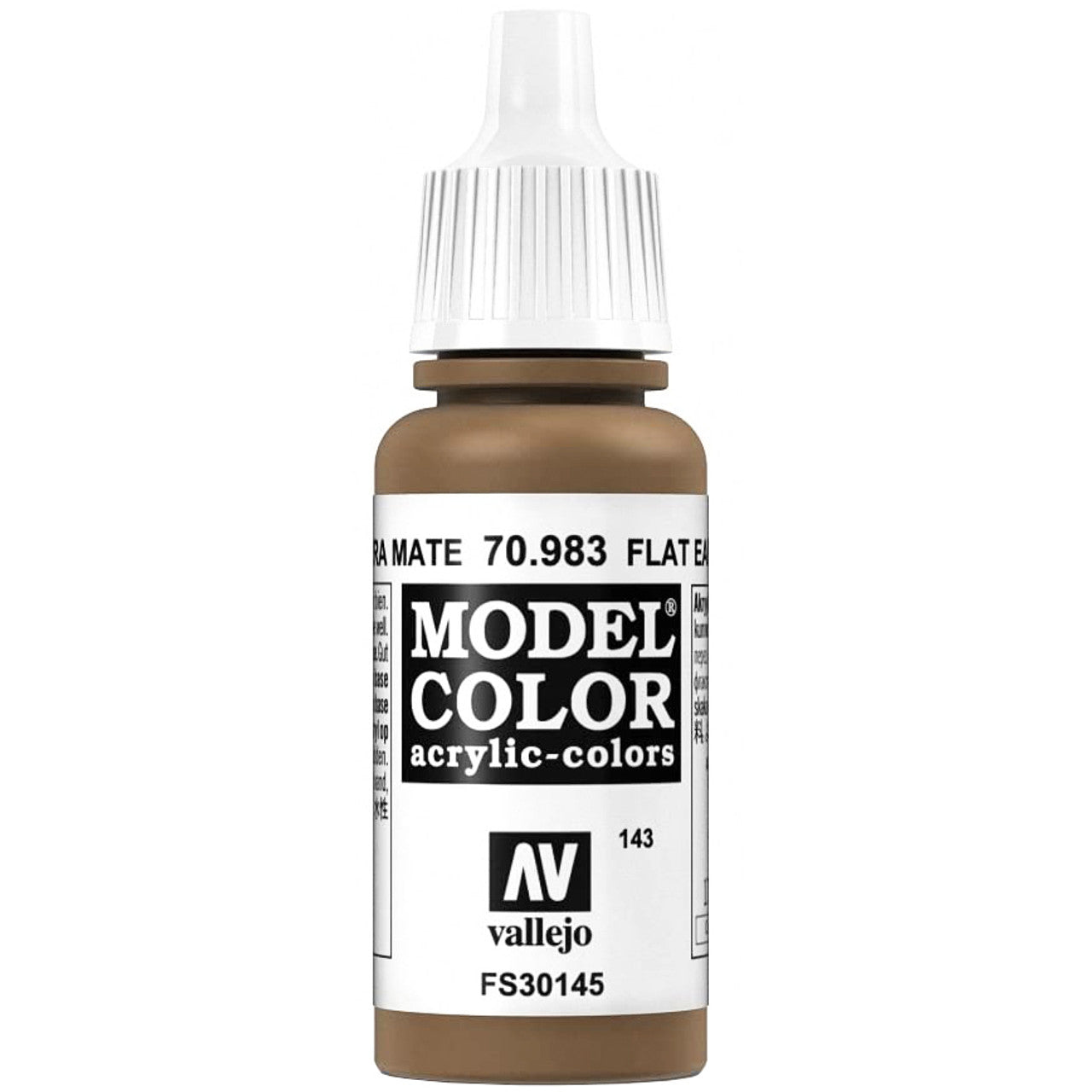 Vallejo Acrylic Flat Earth Paint 17 ml 70.983