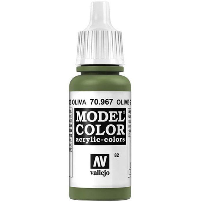 Vallejo Acrylic Olive Green Paint 17 ml 70.967