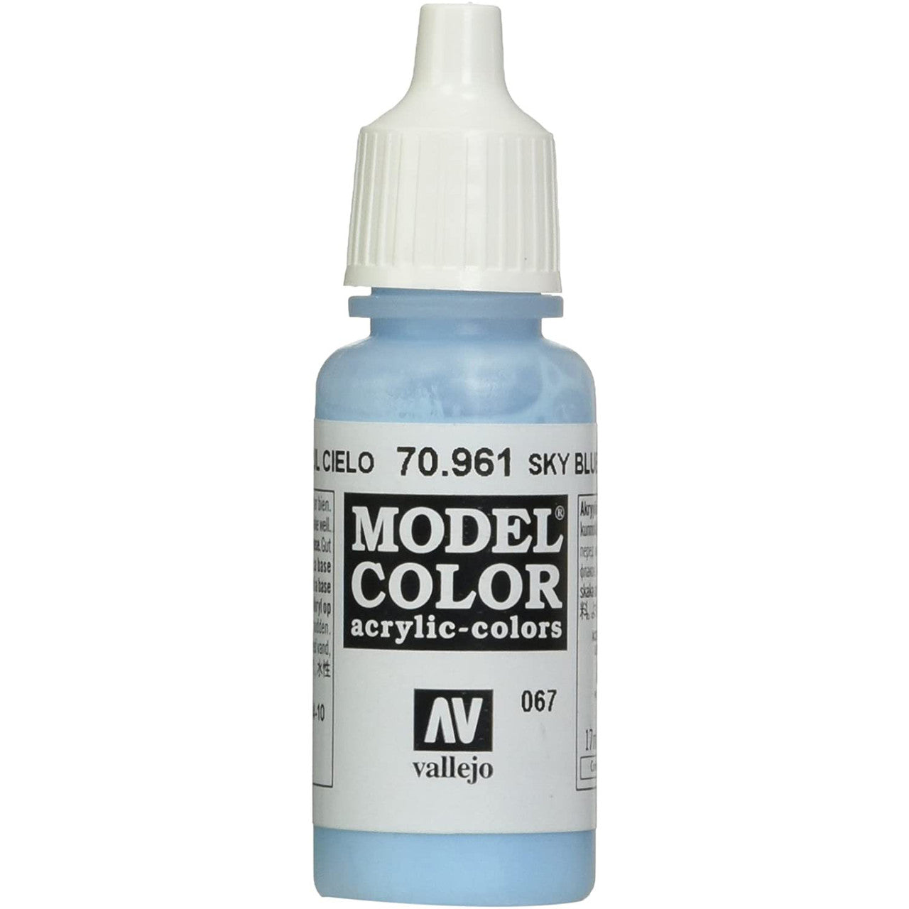 Vallejo Acrylic Sky Blue Paint 17 ml 70.961