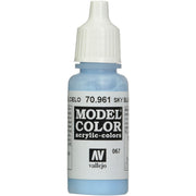 Vallejo Acrylic Sky Blue Paint 17 ml 70.961