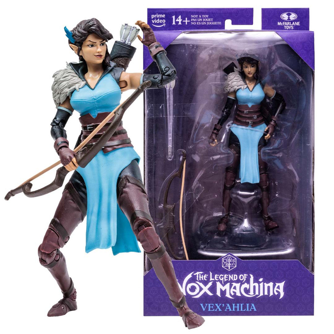 The Legend of Vox Machina Critical Role Vex'ahlia Action Figure