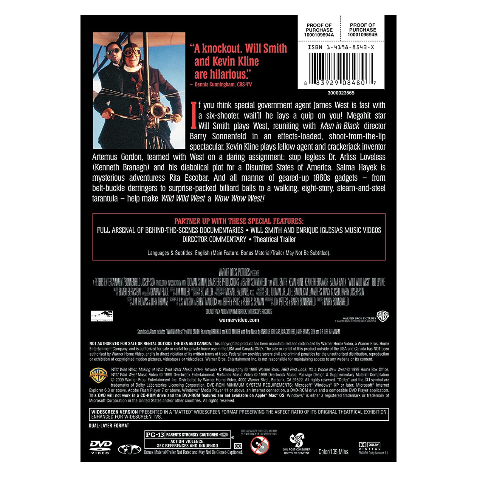 Wild Wild West DVD