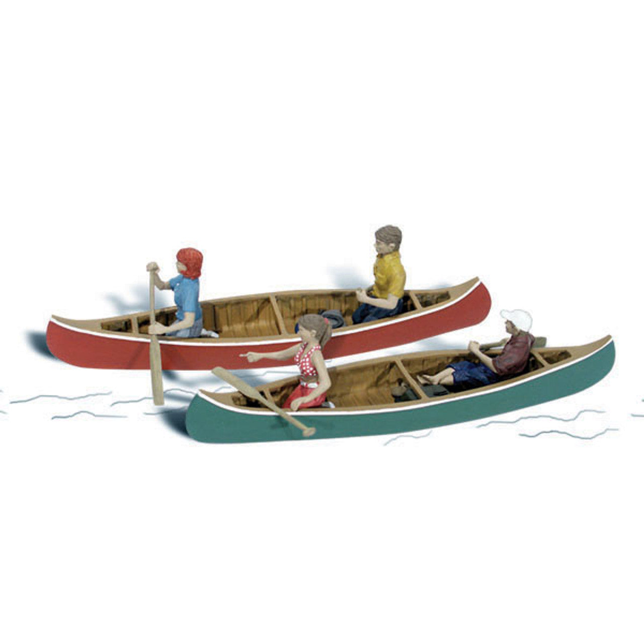 Woodland Scenics Canoers N Scale A2200