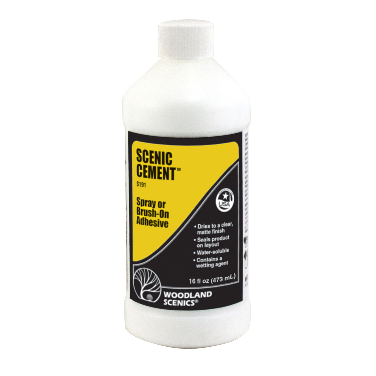 Woodland Scenics Cement Spray or Brush on Adhesive S191