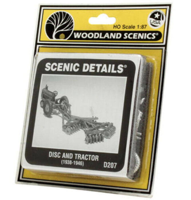 Woodland Scenics Disc and Tractor HO Scale