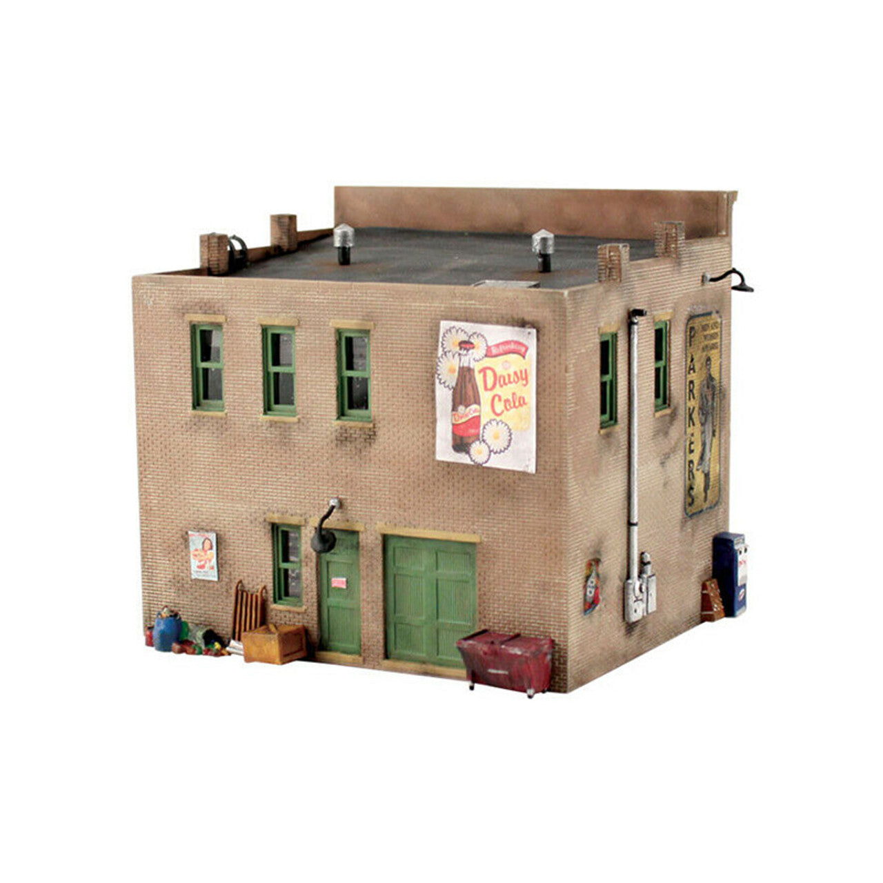 Woodland Scenics Fresh Market Building Kit N Scale PF5200