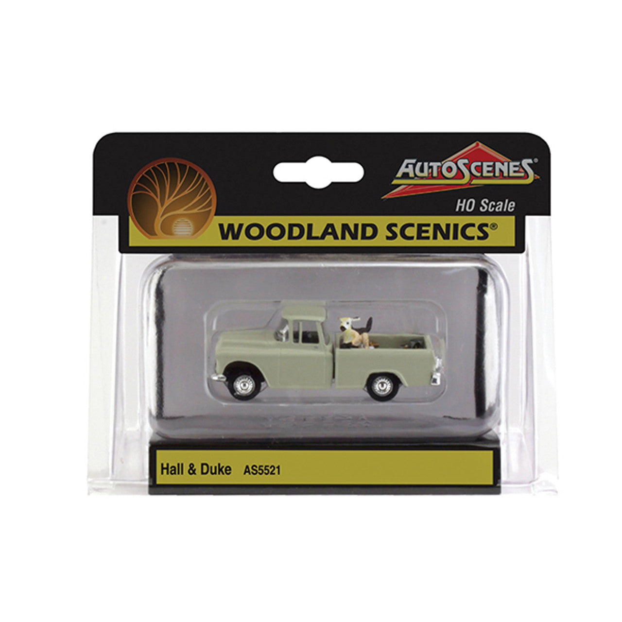 Woodland Scenics Hall and Duke Figures HO Scale