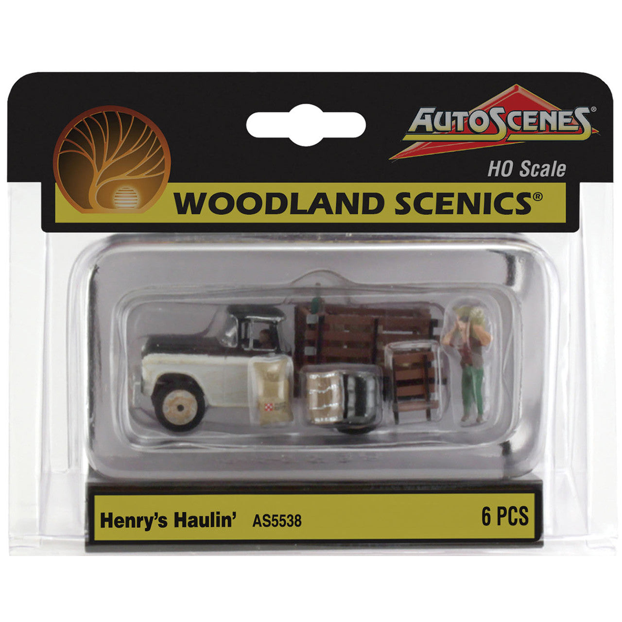 Woodland Scenics Henry's Haulin HO Scale Set AS5538