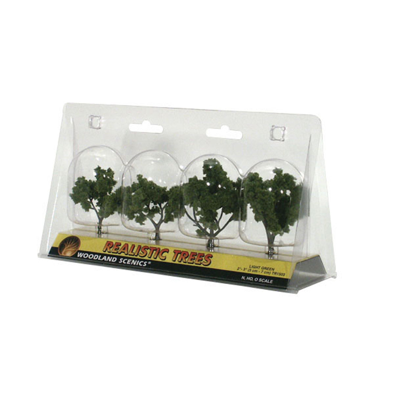 Woodland Scenics Realistic Light Green Trees