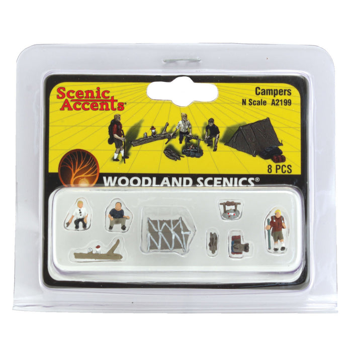Woodland Scenics Campers N Scale A2199
