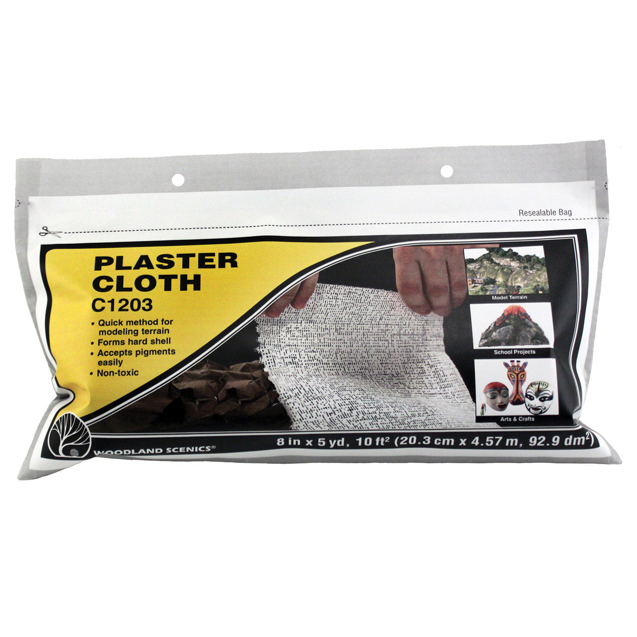 Woodland Scenics Plaster Cloth For Train Scenery C1203