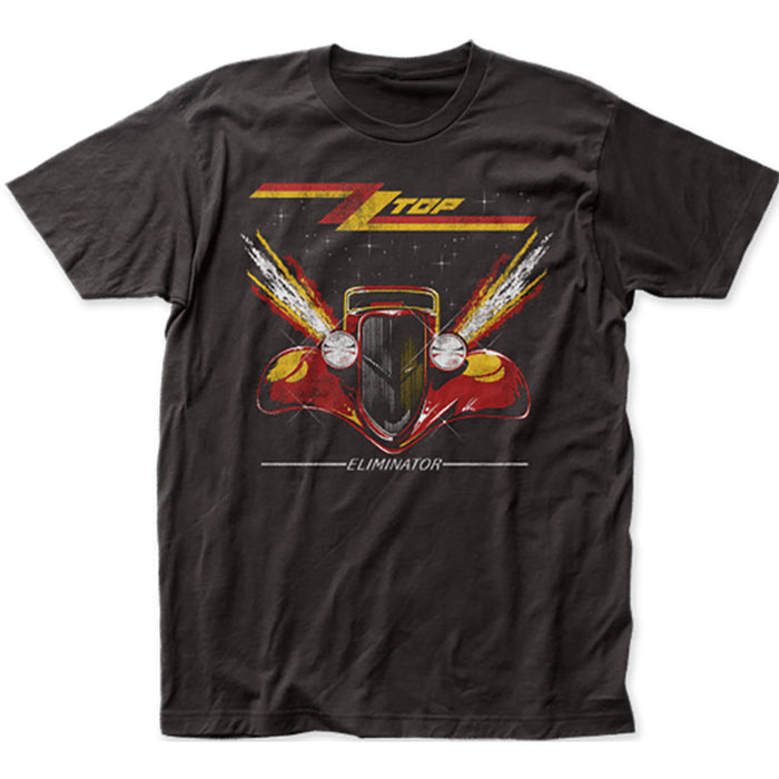 ZZ Top Eliminator Logo Black T-Shirt