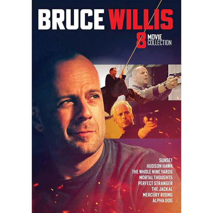 Bruce Willis Collection 8 Movie Set