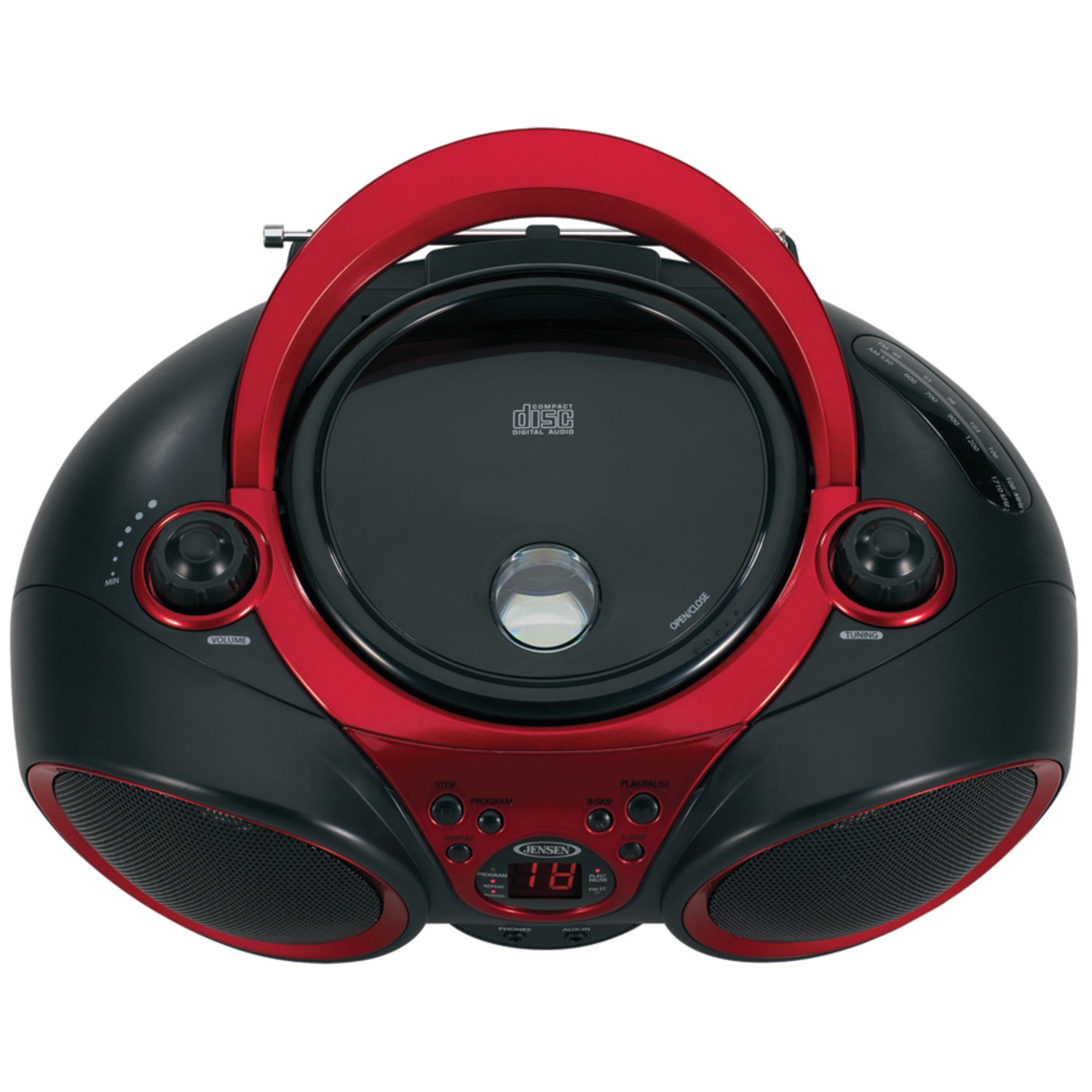 Jensen CD 490 Portable Stereo CD Player
