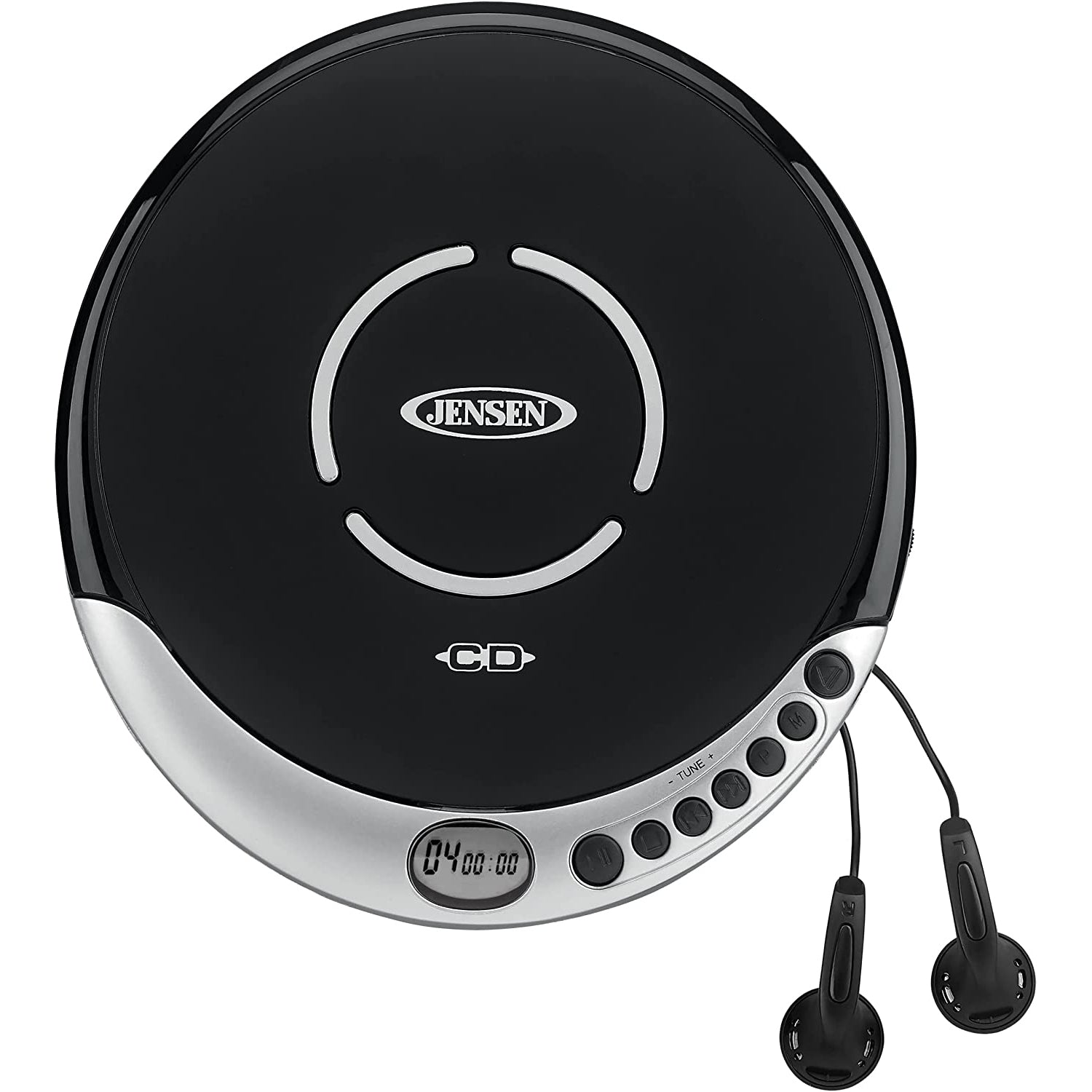 Jensen Portable CD Player with Bass Boost