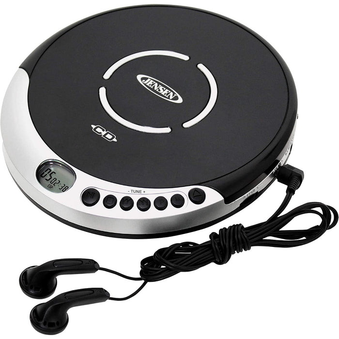 Jensen Portable CD Player with Bass Boost