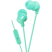 JVC In Ear Headphones with Microphone Mint