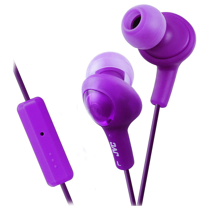 JVC Gumy Plus In Ear Headphones Violet